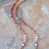 EGYPTIAN GODDESS 👑✨️ GLOW IN THE DARK CRYSTAL & GEMSTONE HANDMADE WAIST BEADS BY Nubian Collection Artwear 🎨  - Thumbnail 1