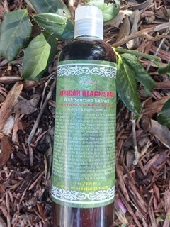 Soursop Liquid Black Soap 13oz