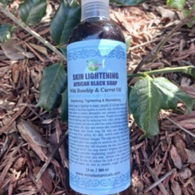 Skin lightening liquid black soap 13oz - Thumbnail 2