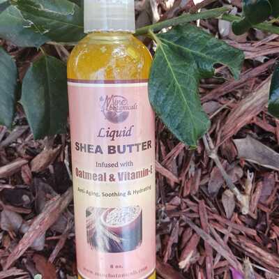 Oatmeal & vit e. liquid shea butter 8oz