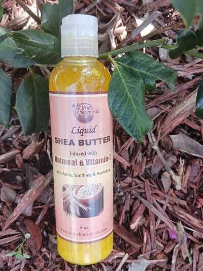 Oatmeal & Vit E. Liquid Shea Butter 8oz