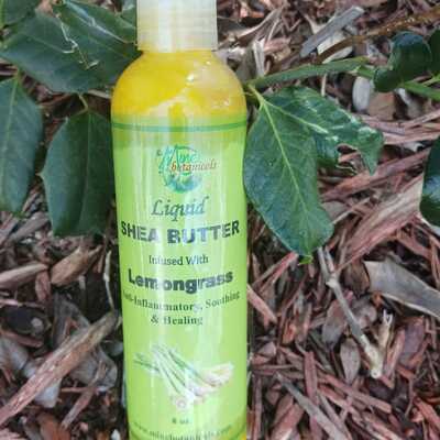 Lemongrass liquid shea butter 8oz