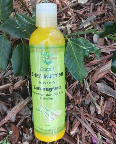 Lemongrass Liquid Shea Butter 8oz