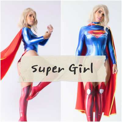 Super girl cosplay digital set (yerry)