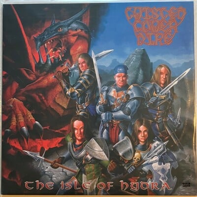 Twisted tower dire - the isle of hydra (new 2024 black vinyl lp from nameless grave records)