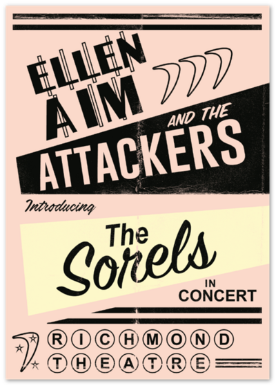 Street of Fire, Ellen Aim Print, Poster