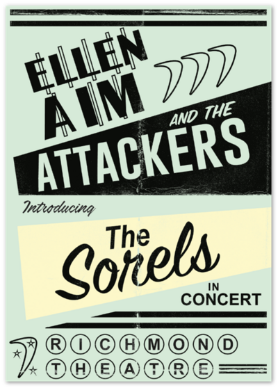 Street of Fire, Ellen Aim Print, Poster