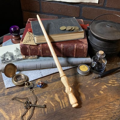 Pecan wand 12 5/8th inch