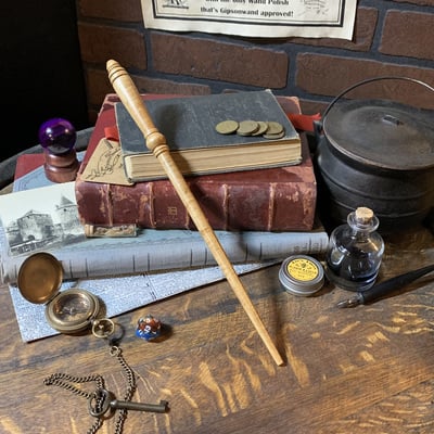 Roasted maple wand 12 3/8th inch