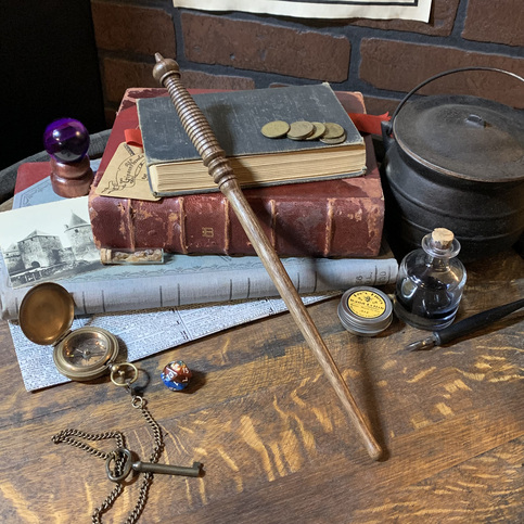 Black Walnut Wand 13 3/8th inch