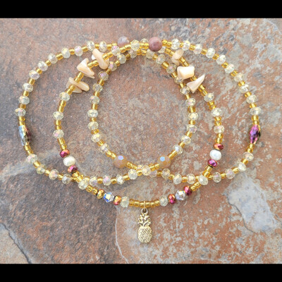 So oshun☀️ crystal & gemstone handmade waist beads by nubian collection artwear 🎨 