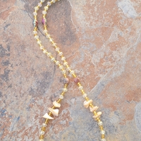 SO OSHUN☀️ GLOW IN THE DARK✨️ CRYSTAL & GEMSTONE HANDMADE WAIST BEAD SET by Nubian Collection Artwear 🎨  - Thumbnail 5