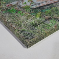 "Sad 'N' Blue" By N.E.Thompson, Original colored pencil artwork on stretched canvas, size 11x14 inches - Thumbnail 6