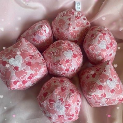 Heart dice set