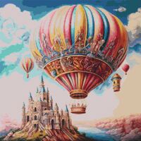 Hot Air Balloons Cross Stitch Patterns - Thumbnail 1
