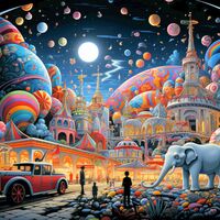 Fantasy World Cross Stitch Pattern - Thumbnail 2