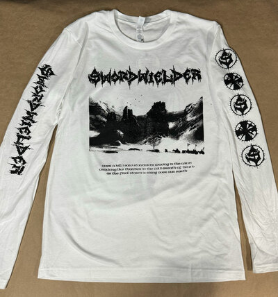 SWORDWIELDER White Longsleeve shirt 