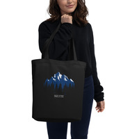 Breathe Mountains Eco Tote Bag - Thumbnail 1