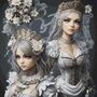 Fairytale Princesses Cross Stitch Patttern-1