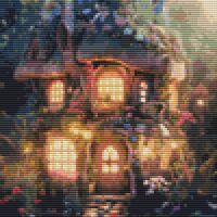 Fairytale House Cross Stitch Pattern - Thumbnail 1