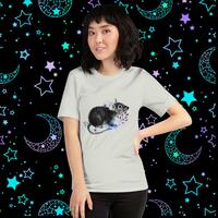 Floral Mouse Unisex Shirt - Thumbnail 1