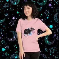 Floral Mouse Unisex Shirt - Thumbnail 2