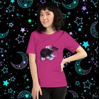Floral Mouse Unisex Shirt - Thumbnail 5