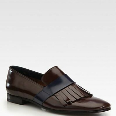 Rounded toe coffee brown tone men genuine leather customized moccasins shoes