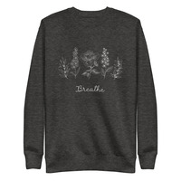 Floral Breathe Unisex Premium Sweatshirt - Thumbnail 1