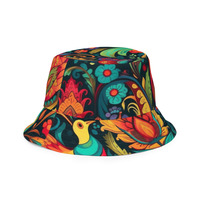 Bohemian Garden bucket hat - Thumbnail 1