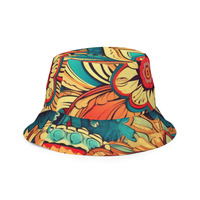 Reversible bucket hat - Thumbnail 5