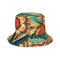 Reversible bucket hat - Thumbnail 6