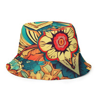 Reversible bucket hat - Thumbnail 7