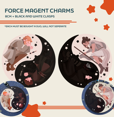 Force Magnet Charms