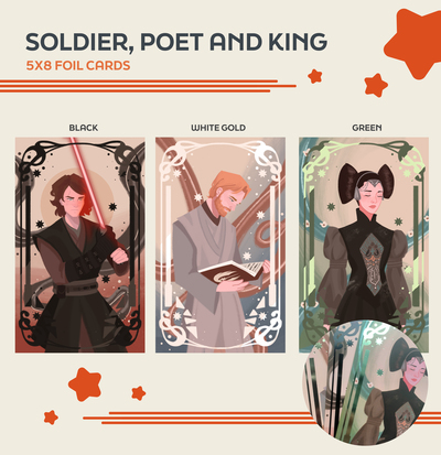 Soldier, Poet and King (Foil Card Set)