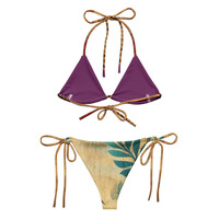 Bohemian Feather string bikini - Thumbnail 1