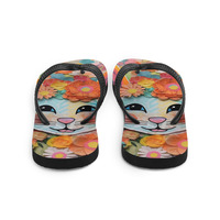 Darla Frabic Flip-Flops - Thumbnail 2