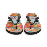 Darla Frabic Flip-Flops - Thumbnail 3
