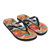 Darla Frabic Flip-Flops - Thumbnail 6