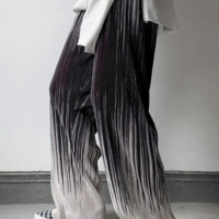 *Free Shipping*LOOSE TIE DYE PLEATED PANTS - Thumbnail 6