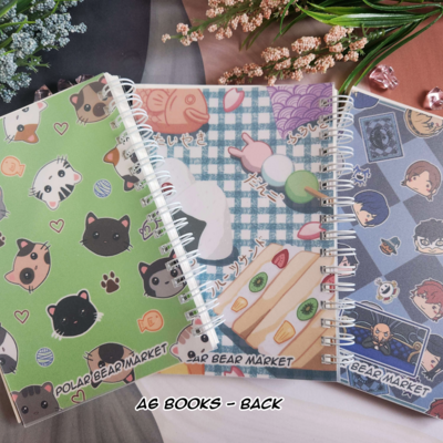A5 and a6 reusable sticker books