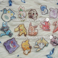 Pokemon - Pressed against Glass Acrylic Keychain Vol 2 - Thumbnail 1
