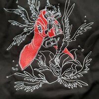 [IN STOCK] Trigun Stampede Vash the Stampede Wings Hoodie - Thumbnail 4