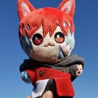 [IN STOCK] 15 cm FFXIV G'raha Tia Scion / G'raha Tia Crystal Exarch Keychain Plushie - Thumbnail 1