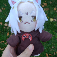 [IN STOCK] 17 cm FFXIV Emet-Selch / Hades Keychain Plushie - Thumbnail 1