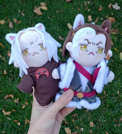 [IN STOCK] 17 cm FFXIV Emet-Selch / Hades Keychain Plushie