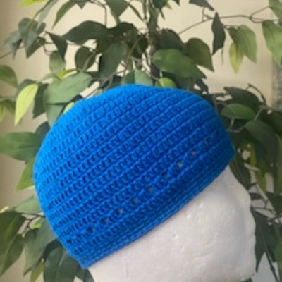 Royal blue keepah (handmade) 
