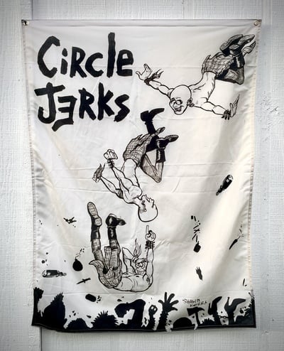 Circle Jerks Flag 