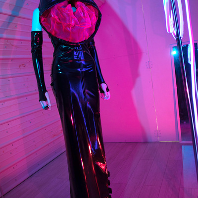 Ooak defense mechanism nightblÜm dress - Thumbnail 4