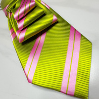 Matsu Cravate - pink & green - Thumbnail 1